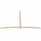 Ekena Millwork Bellingham Smooth Timber Gable Bracket, Douglas Fir, 108"W x 68"H x 1 1/2"D x 3 1/2"F, 15/12 Pitch GBW108X68X0204BEL00SDF - alternate 2